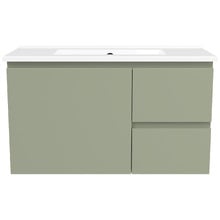 Florida Ensuite 800mm Wall Hung Vanity with Ceramic Countertop